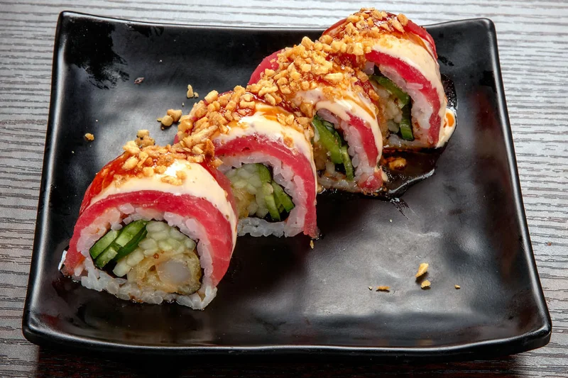 Crispy Garlic Chip on Tuna - AYCE